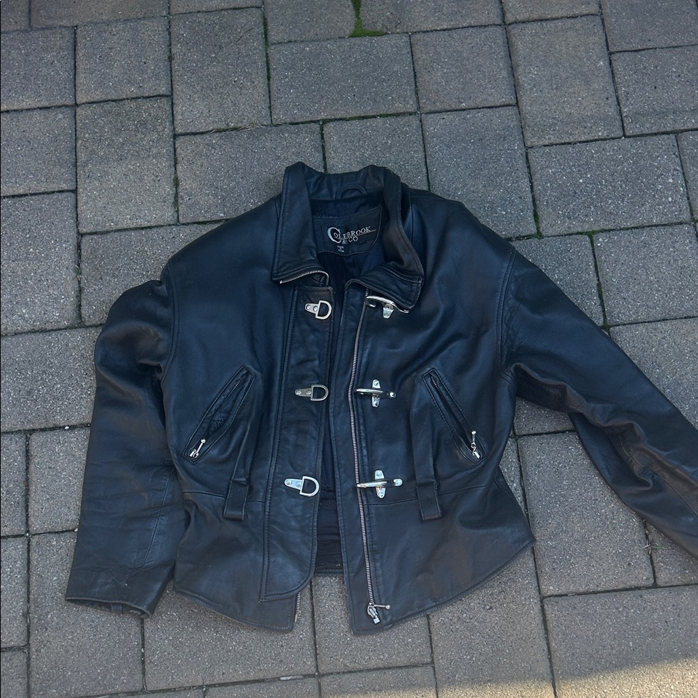 Colebrook & co women’s leather jacket
